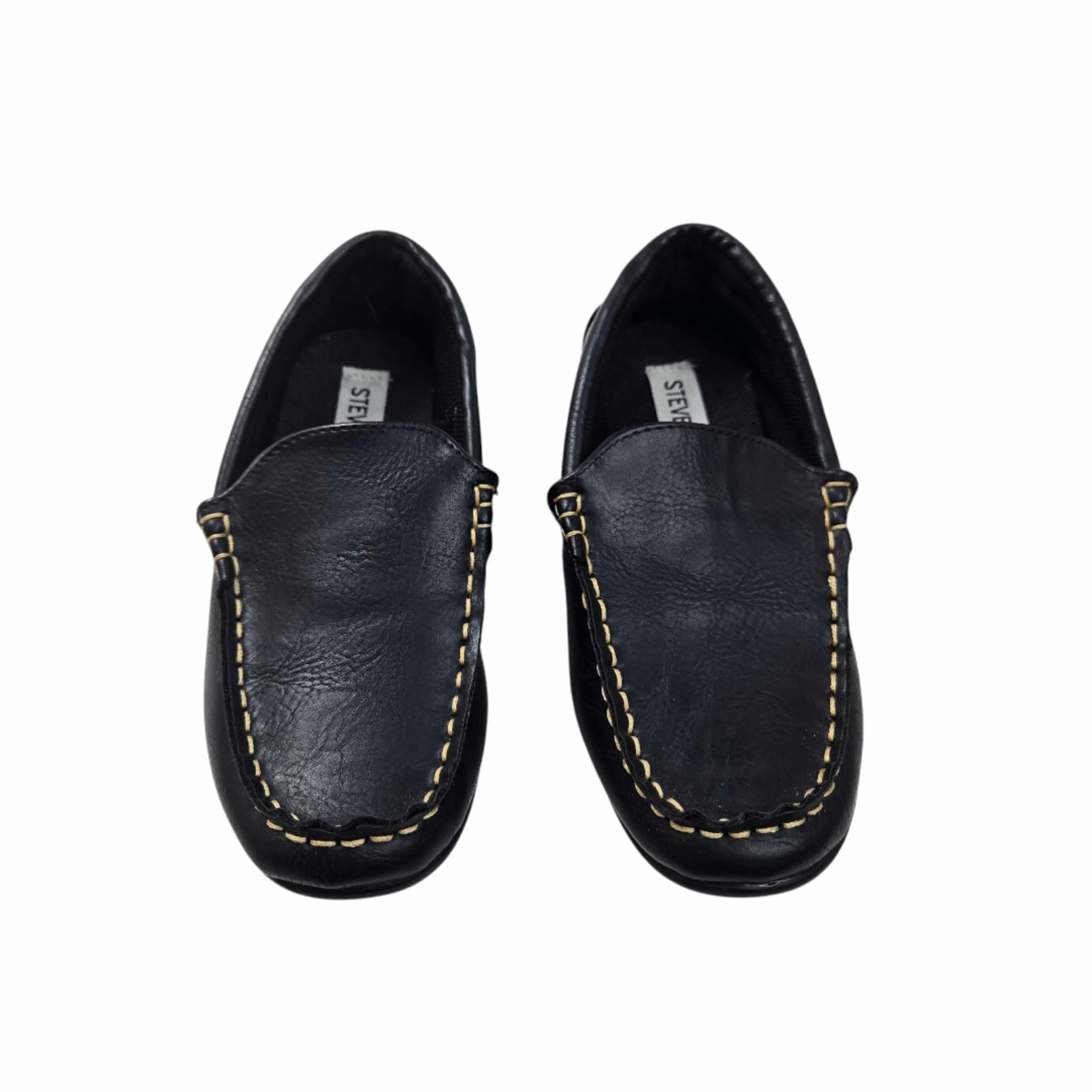 STEVE MADDEN Black Slip-on Loafers Size 13