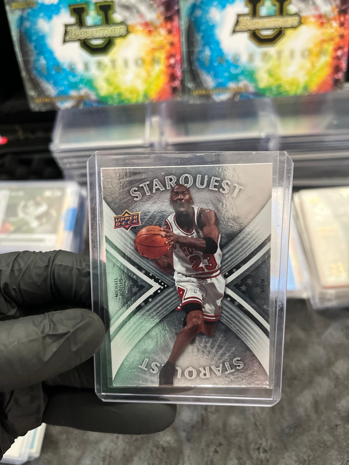 Michael Jordan 2008-09 Upper Deck Starquest Rainbow SQ20 NEAR MINT OR BETTER HOF