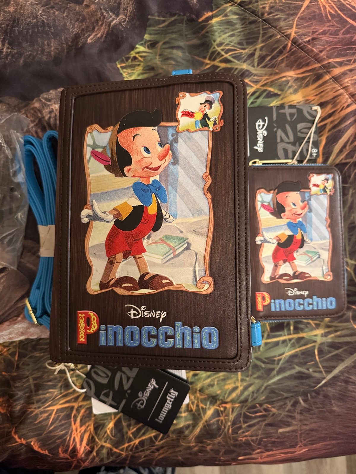 NWT Pinocchio Crossbody/Backpack w/Wallet