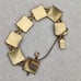 Vintage modernist enameled bracelet
