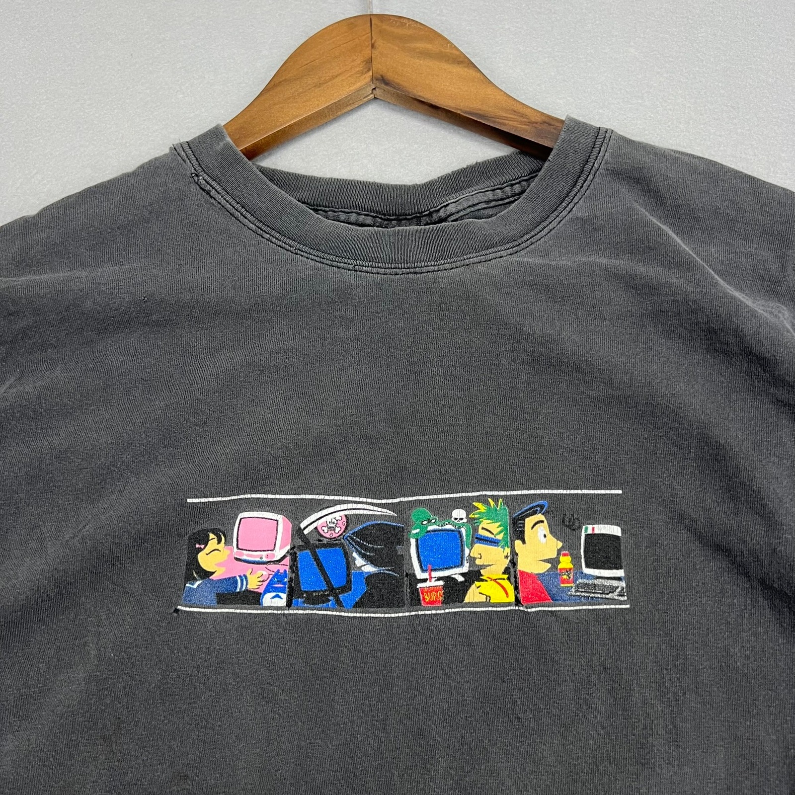 Vintage 2002 The Vandals Band T-Shirt Sz M Internet Dating Superstuds Punk Rock