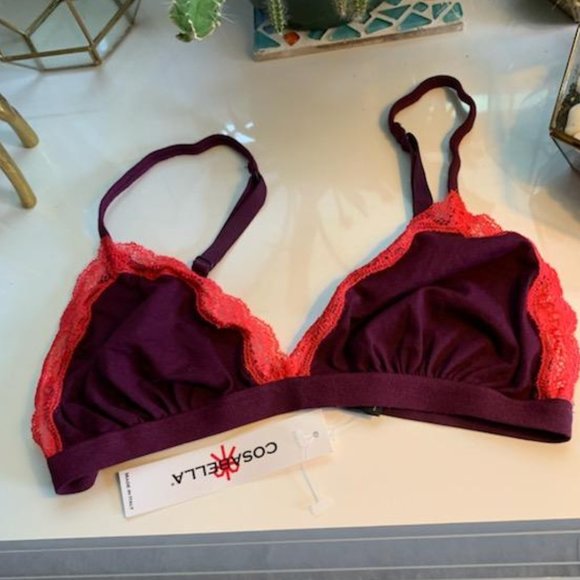 Cosabella Giulietta Soft Bra Plum/Pink