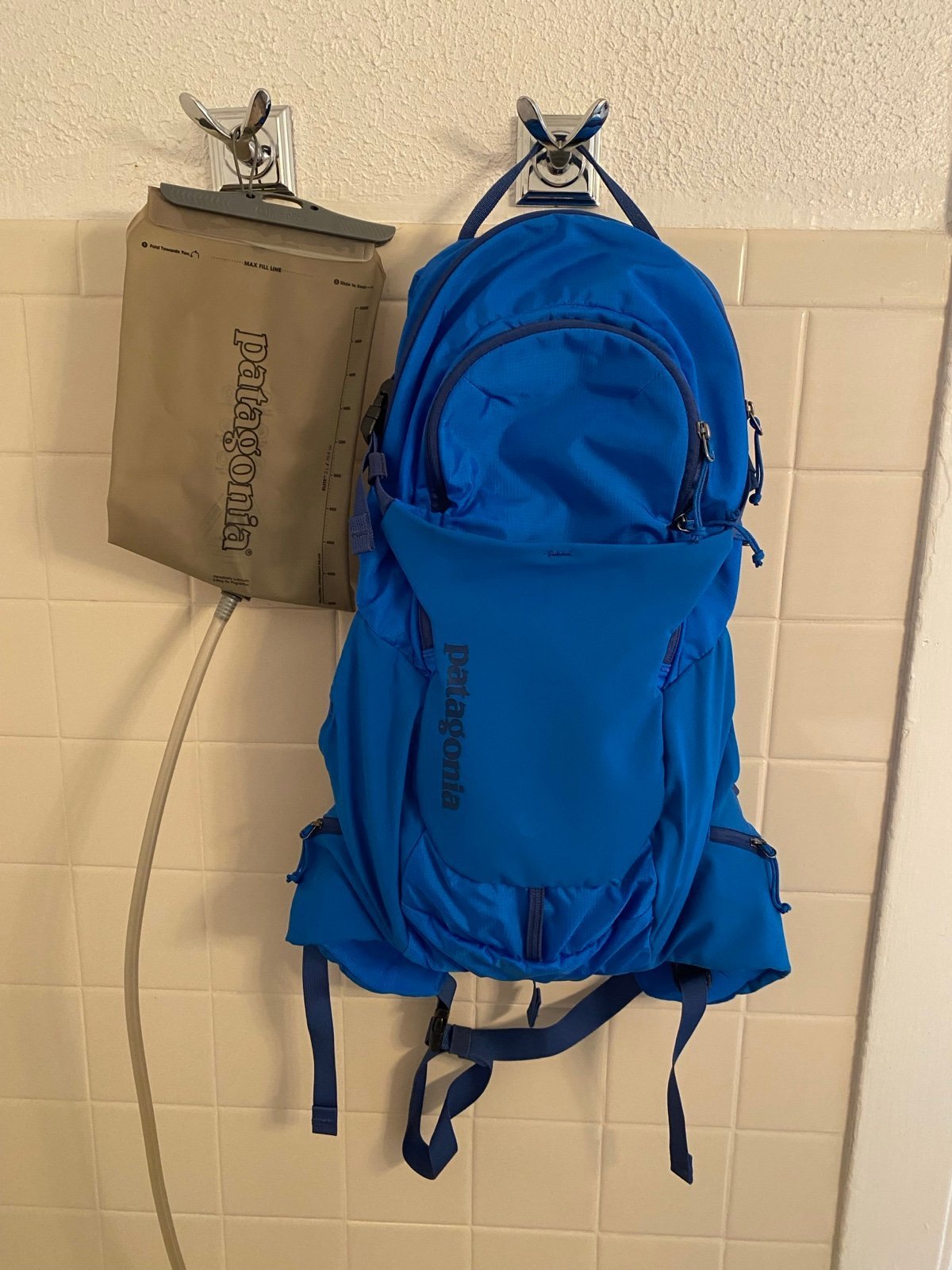 Patagonia Nine Trail Hydration pack 14L-Andes Blue