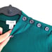 J. Crew Womens Top Green S Bodysuit Mock Neck One Piece