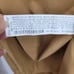 Zara Long Sleeve Bodysuit S Camel Lightweight Base Layer Stretch Round Neck