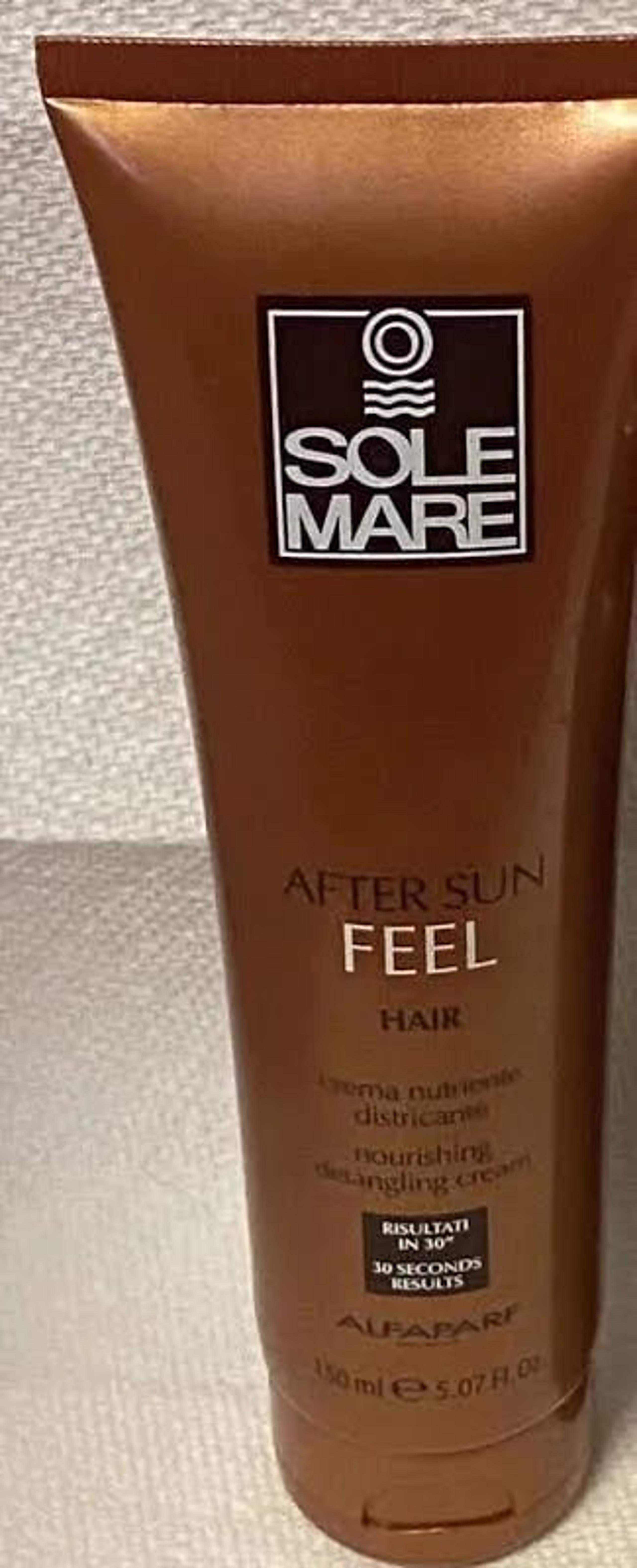 ALFAPARF SOLEMARE AFTER SUN FEEL HAIR NOURISHING DETANGLING CREAM 5.07 Set of 3