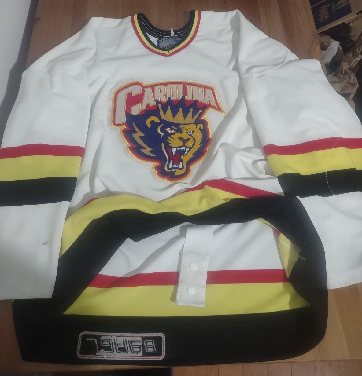 Vintage 90s Carolina Monarchs MiC Stitched Jersey