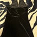 Velour halter top dress