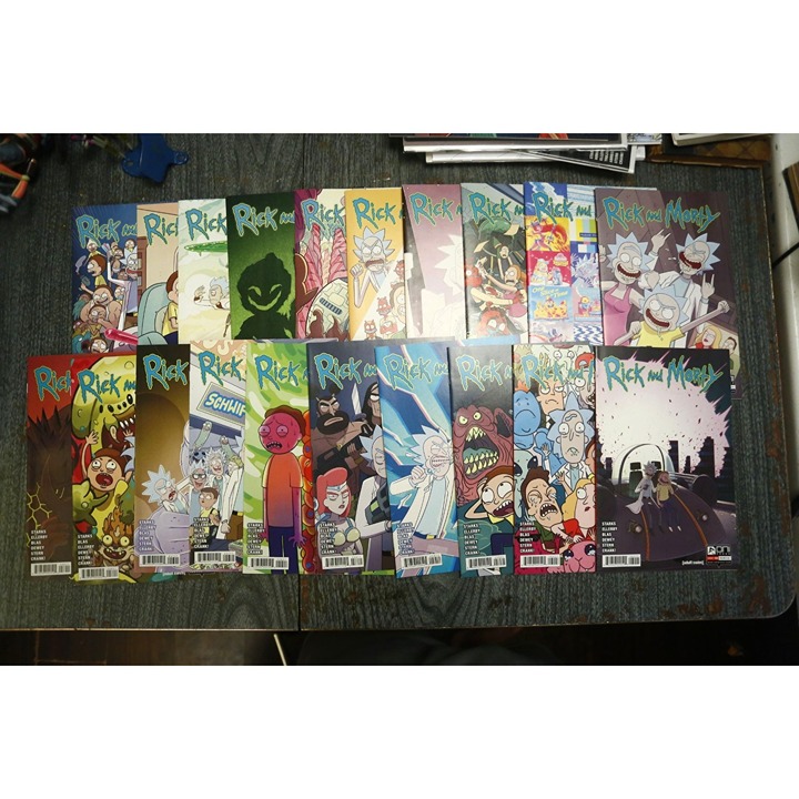 Rick and Morty 50 51 AB 52 AB 53 AB 54 55 AB 56 AB 57 AB 58 AB 59 AB 60 AB Comic