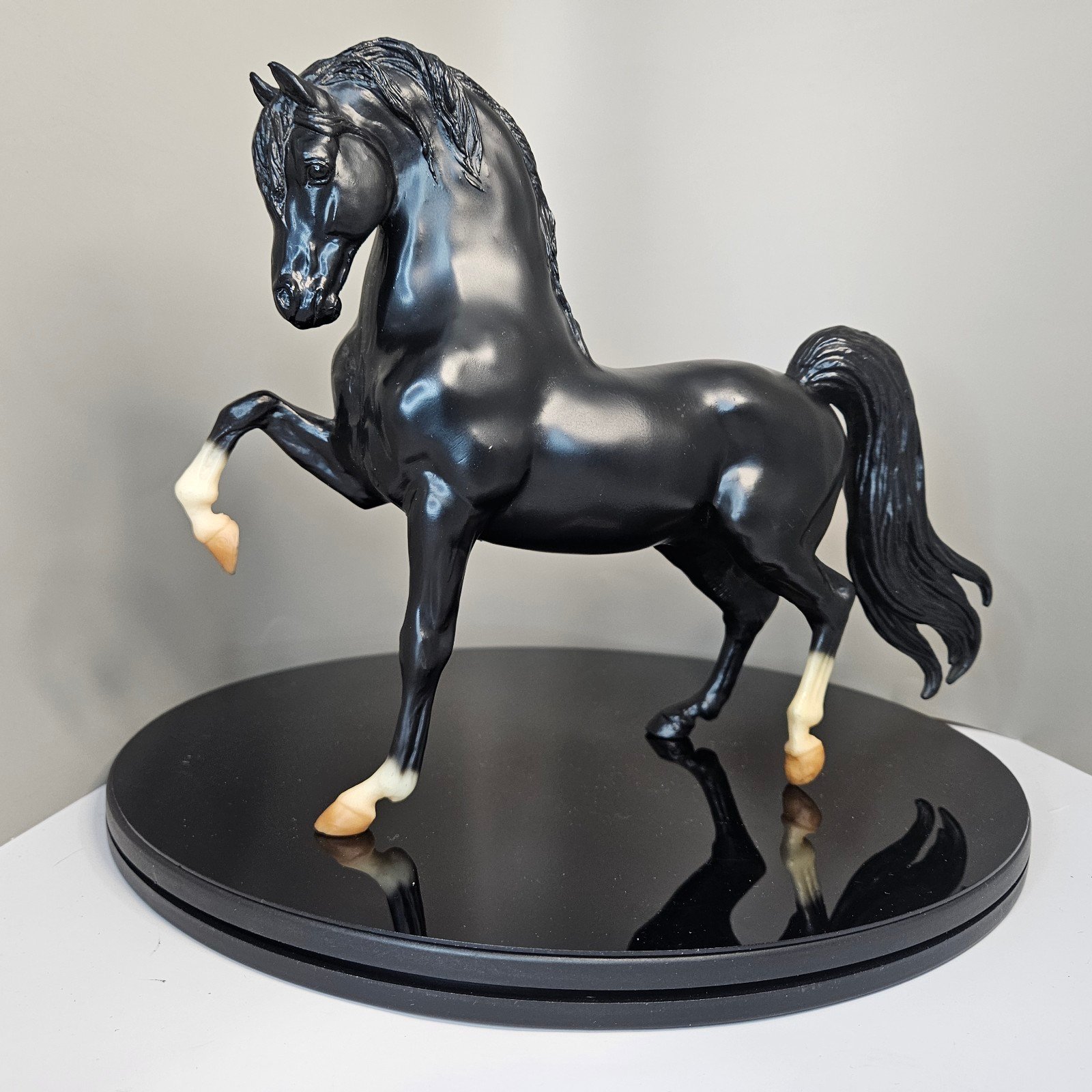 Breyer Winchester on Sherman Morgan Stallion