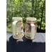 LOT (2) 1996 1997 ANHEUSER BUSCH BUDWEISER HOLIDAY CHRISTMAS BEER STEINS S14