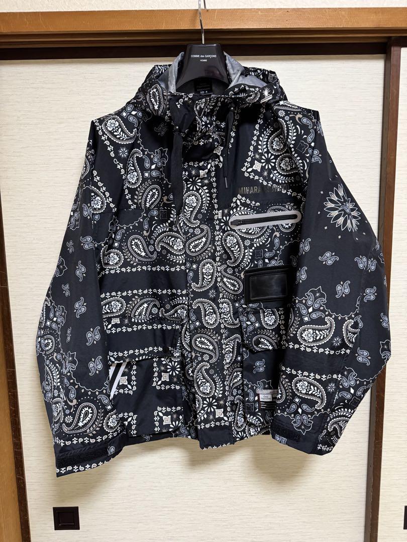 GU✖️MIHARA YASUHIRO Bandana Pattern Mountain Parka