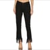 3x1 NYC Mamba Straight Leg Crop Fringe Jeans Womens Size 31