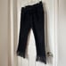3x1 NYC Mamba Straight Leg Crop Fringe Jeans Womens Size 31