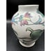 Pottery Barn Iznik Crackleware Ceramic Decorative Vase 5 Deer Birds Flower