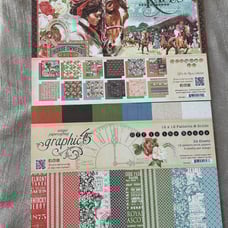 Off to the Races 12x12 paper pads