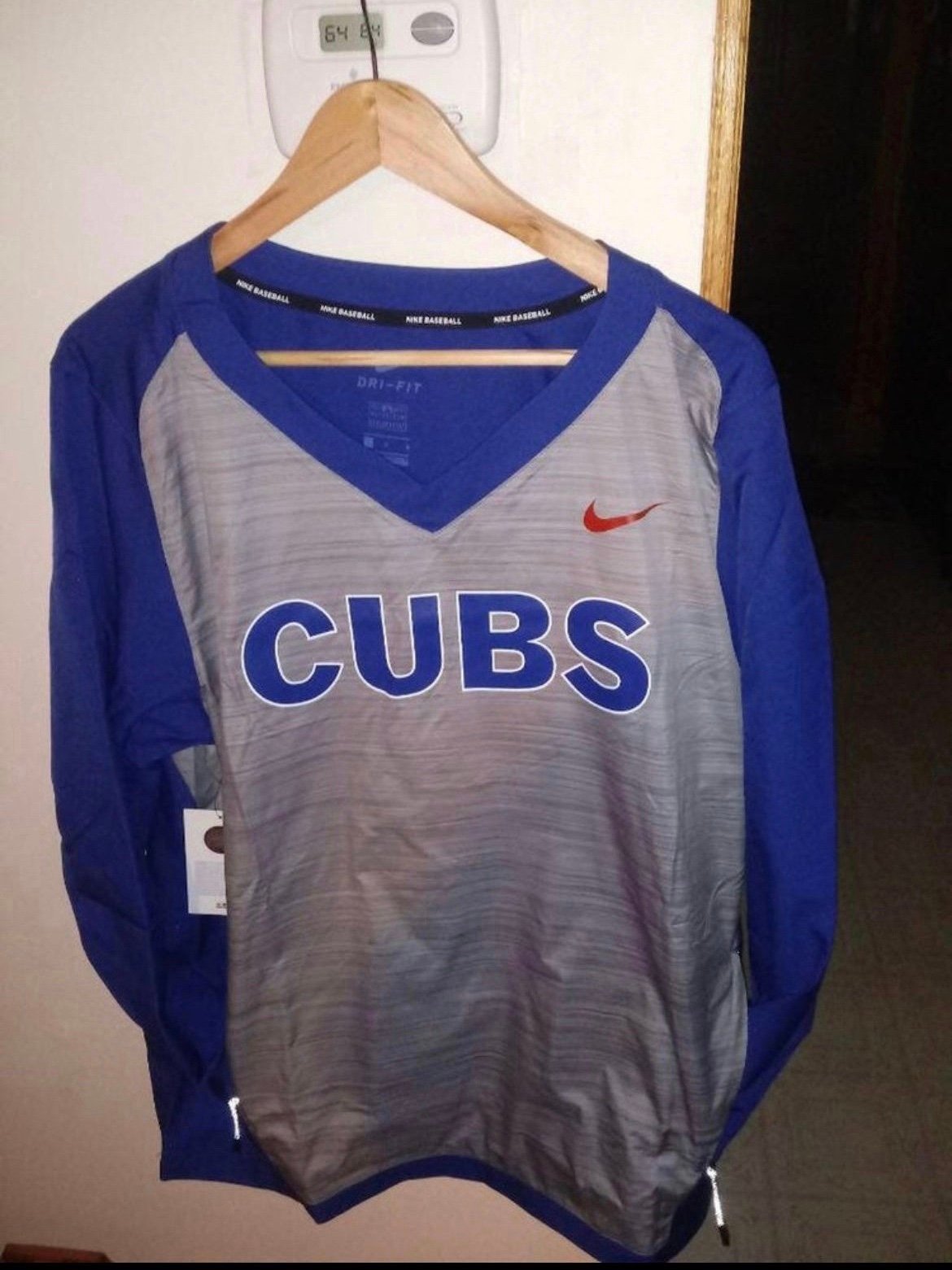 Chicago Cubs Nike men’s MLB PO windbreaker L