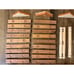 Magnetic Wooden Building Blocks Logs Cabin House 116 Piece Set Lot Magnet Toys