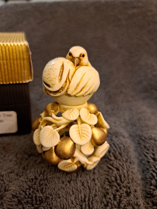 Partridge in a Pear Tree - Figurine - by Adam Binder