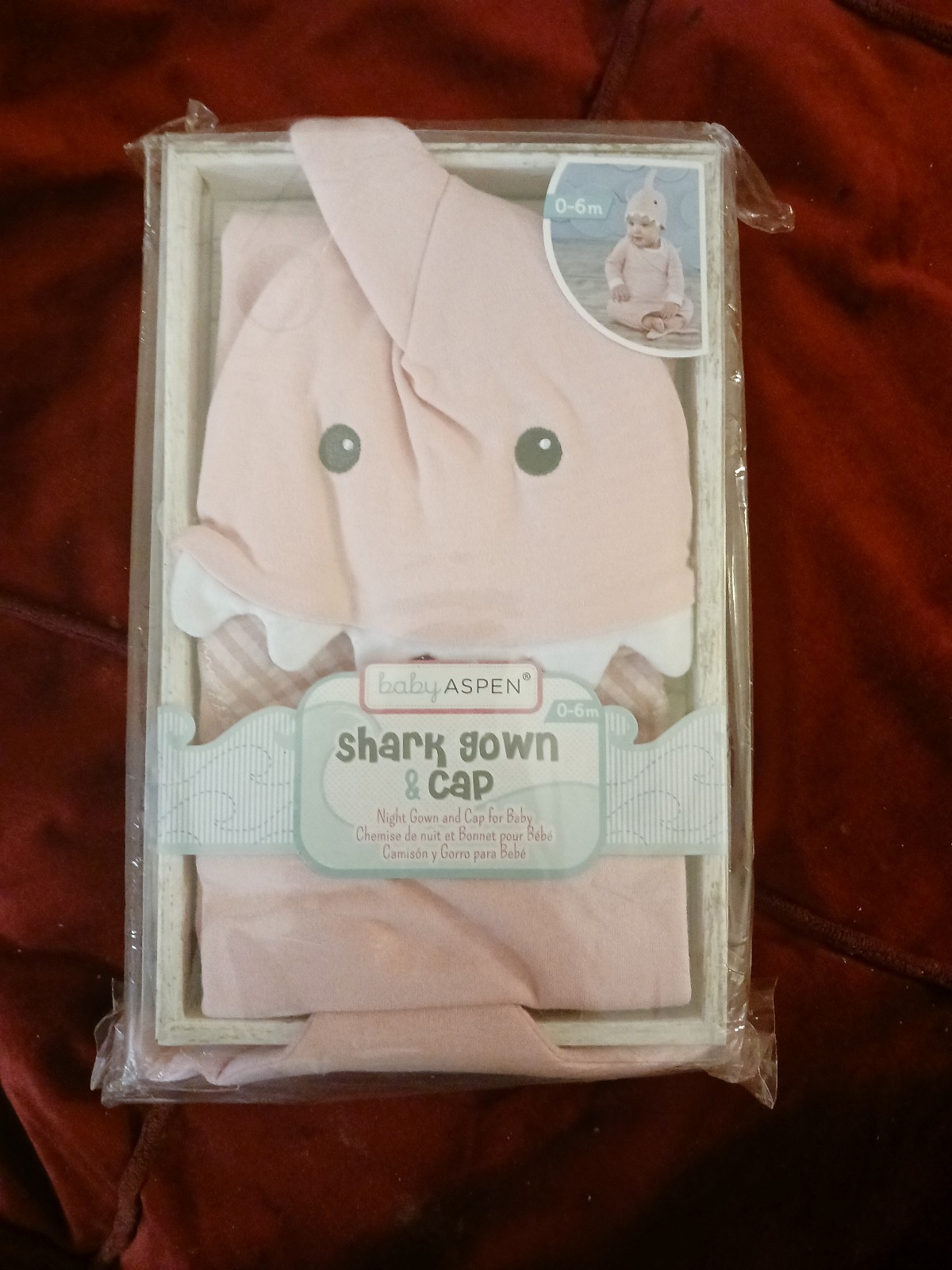 Shark gown & cap