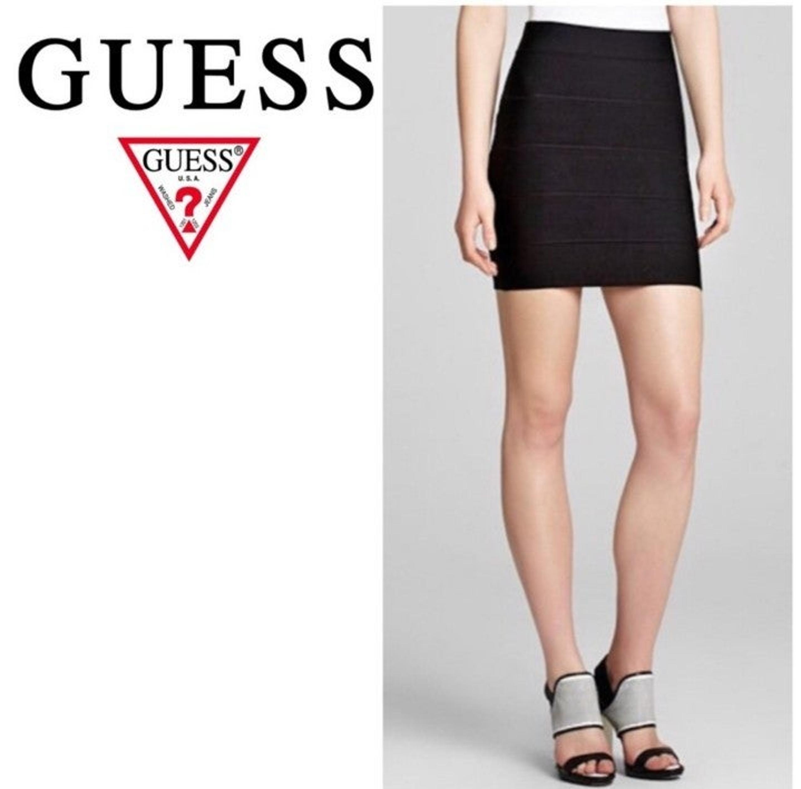 Guess stretchy bandage skirt size L
