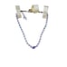 Nana Jacqueline - Valentina Crystal Necklace with Purple