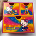 Sanrio Hello Kitty Retro 3 Drawer Plexi Cube Storage Drawers 2002 Y2K Groovy