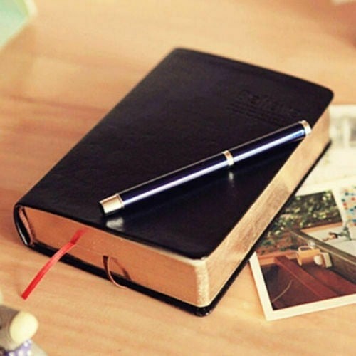 Vintage Notepad Leather Journal Diary Sketchbook