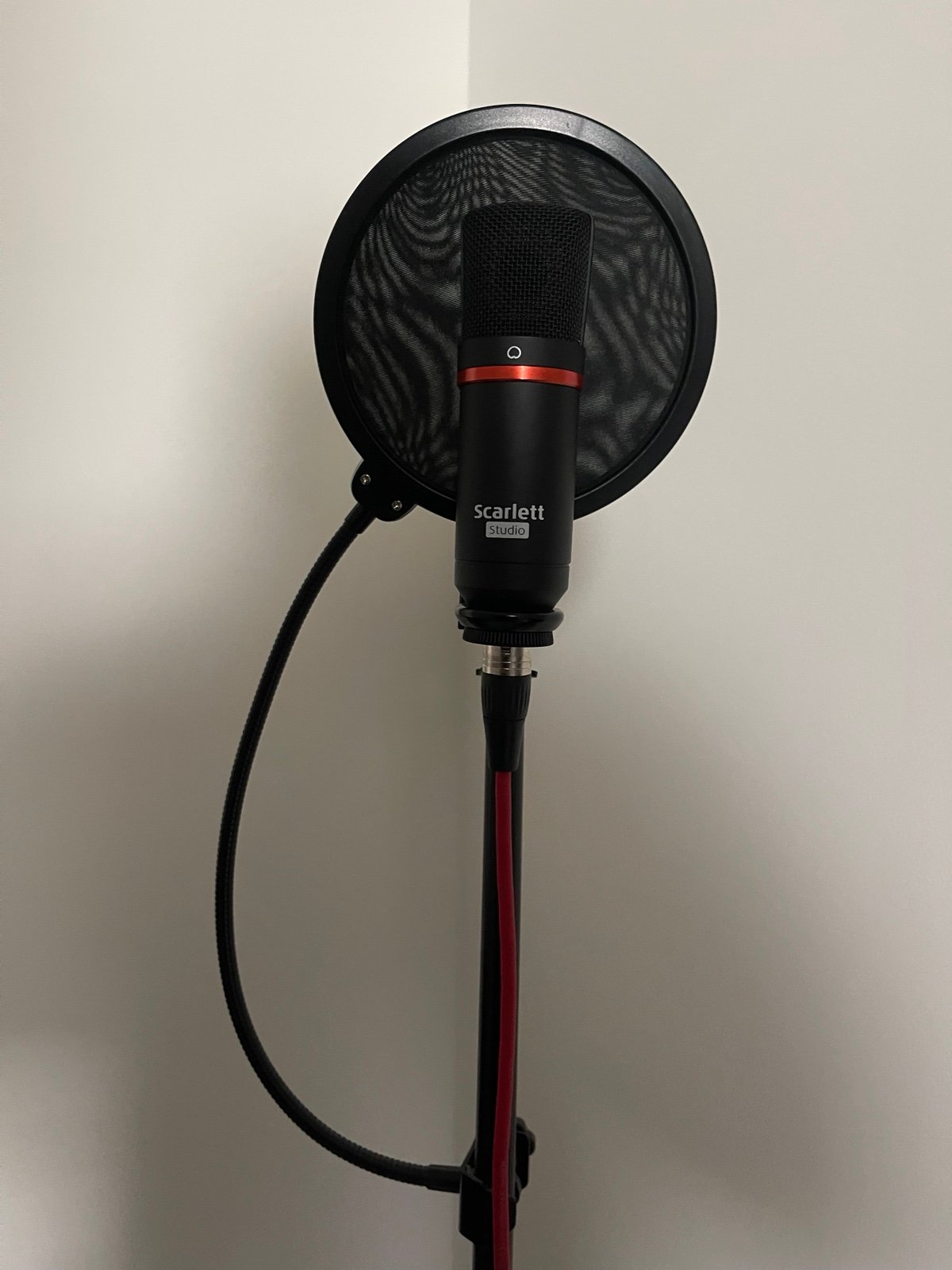 Scarlett Studio Mic and Filter