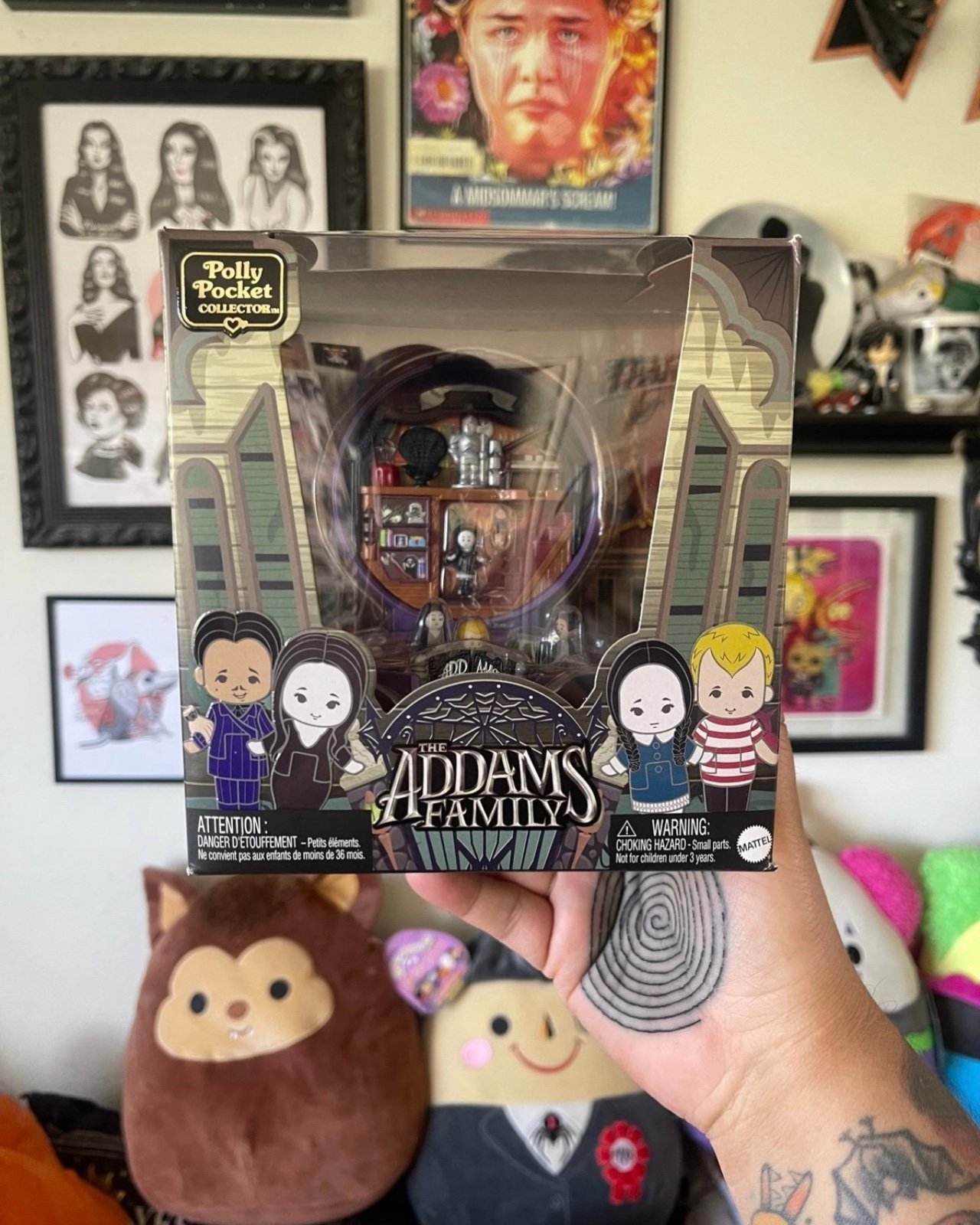 Polly pocket addams family sale
