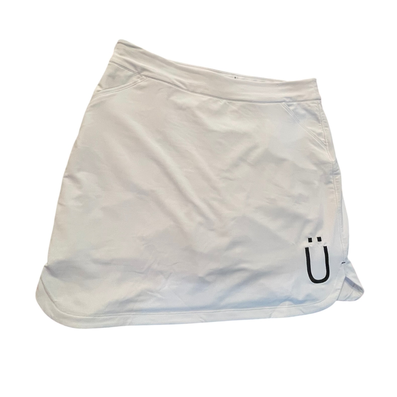 Peter Millar White Skort Size XL Embroidered Nutrl Preppy Golf Stretch New 99