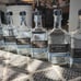6 - Brand New Empty Corked Glass Half Gallon Bottles of Top Quality Tequila