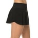 Nwt Lucky In Love BLACK Laser Pulse Golf Tennis Skirt Skort Shorts L Large