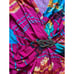 Vintage Roberto Cavalli Pink Printed Jewel Belted Mini Dress Medium