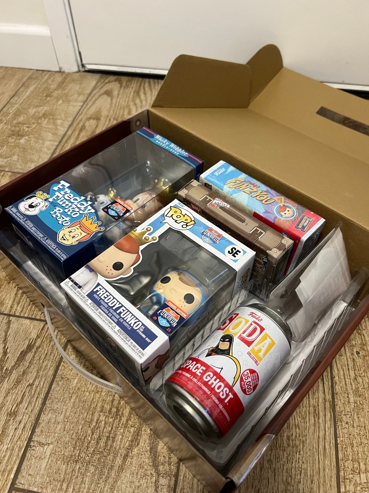 SDCC 2023 Funko On The Run Freddy Batman Set