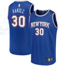 Julius Randle 30 NY Knicks Fanatics Fast Break Jersey Statement Edition Blue S