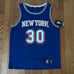 Julius Randle 30 NY Knicks Fanatics Fast Break Jersey Statement Edition Blue S