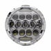 Pair 7 Inch Round LED Headlights Chrome HI-LO for Chevy C10 Camaro Pickup Truck