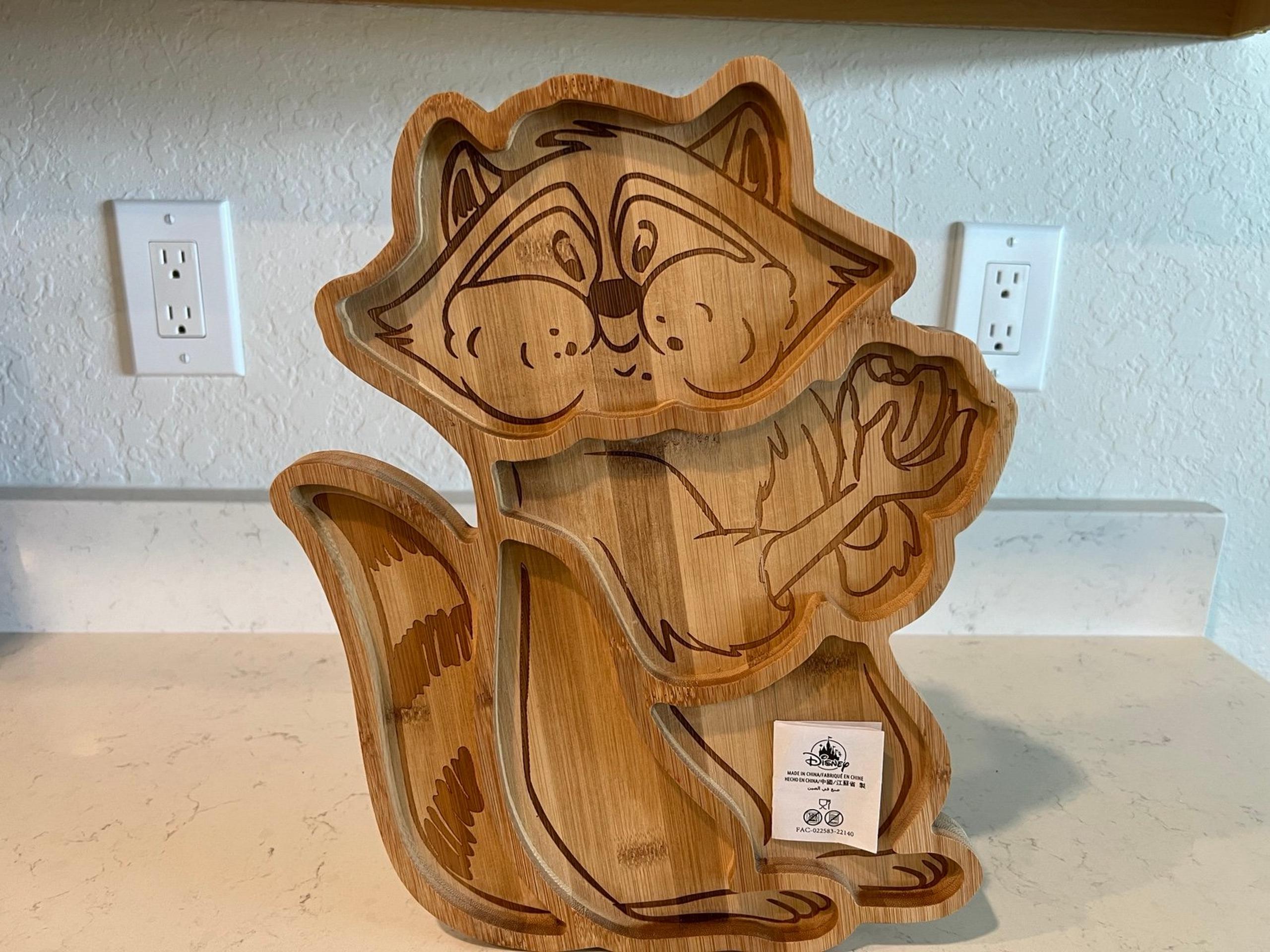 Disney Pocahontas Meeko the Raccoon Charcuterie Serving Board Platter