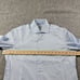 Emanuele Maffeis x Todd Snyder Wrinkle Free Dress Shirt size 15 Light Blue