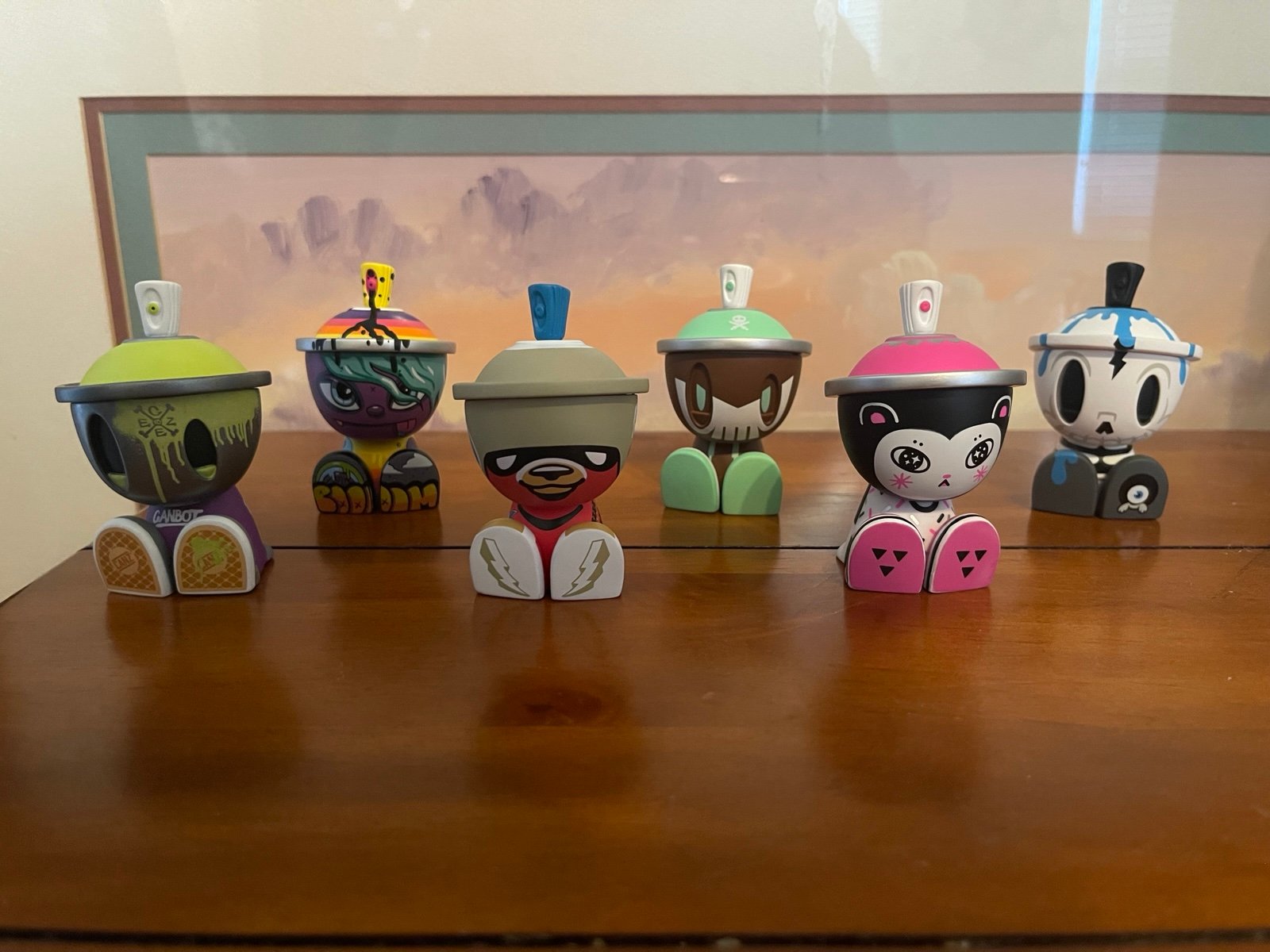 Canbot Series One Figures - Lot of Six