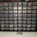 64-Drawer Plastic Drawer Storage Cabinet for Garage Organization