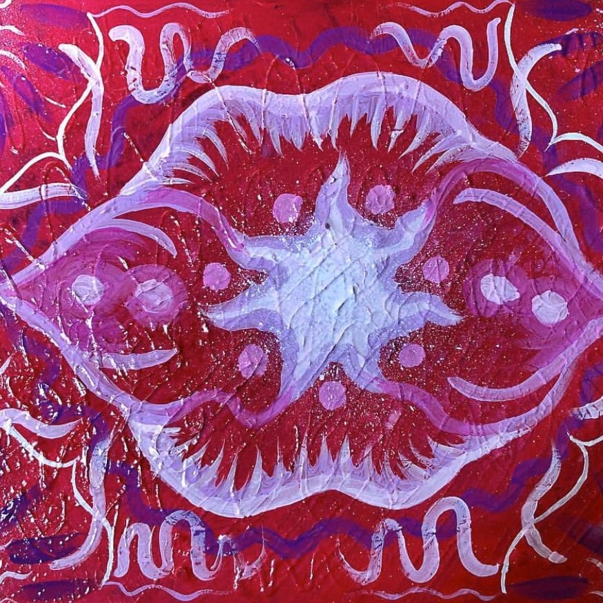 Handmade Abstract Acrylic Panting