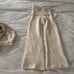 Frankie's Bikinis Mason Cloud Knit Pant Maverick Half Zip Sweater Matching Set