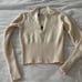 Frankie's Bikinis Mason Cloud Knit Pant Maverick Half Zip Sweater Matching Set