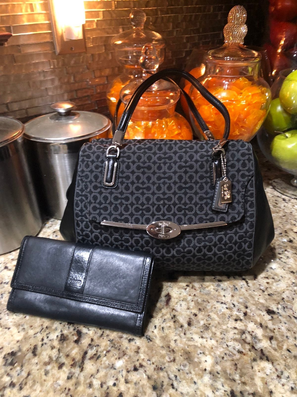 Coach Madison Shoulder Bag &wallet