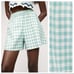 NWT. Zara Tiffani/White Gingham Skort/Shorts. Size S.