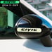 BRAND NEW UNIVERSAL 8PCS CIVIC GLOWS IN THE DARK GREEN BADGE EMBLEM STICKER