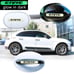 BRAND NEW UNIVERSAL 8PCS CIVIC GLOWS IN THE DARK GREEN BADGE EMBLEM STICKER