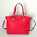 Michael Kors Red Saffiano Leather Karla Large Laptop Bag / Tote Handbag